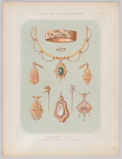 Jewelry Designs in Gold and Rose Gold by Jean François Barousse