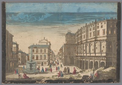 View of the Theatre of Marcellus in Rome by Jean François Daumont (possibly)