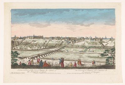 View of the City of Madrid by Jean François Daumont