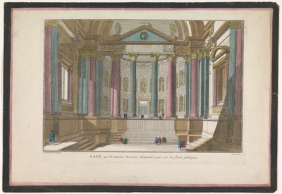 View of the Interior of a Roman Building by Jean François Daumont