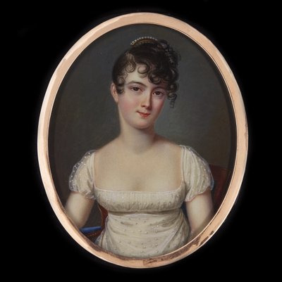 Portrait of Madame Récamier, née Julie Bernard by Jean François Gérard Fontallard
