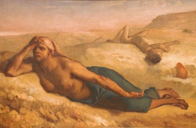 Hagar and Ishmael by Jean-Francois Millet