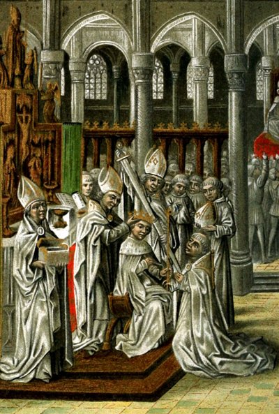 The Coronation of Henry IV of England, 13th October 1399 by Jean Froissart