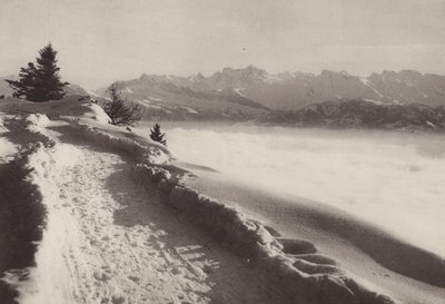Rigi Kaltbad, Sunny Winter Day by Jean Gaberell