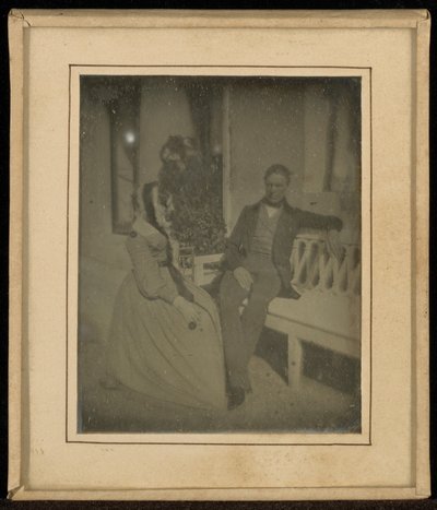 Portrait of Anna de Westphalen and Her Husband by Jean Gabriel Eynard