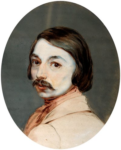 Portrait of the Author Nikolai Gogol by Jean Gerin