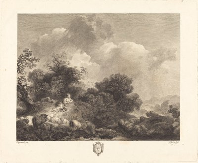Annette at the Age of Fifteen Years by Jean Godefroy after Jean Honoré Fragonard