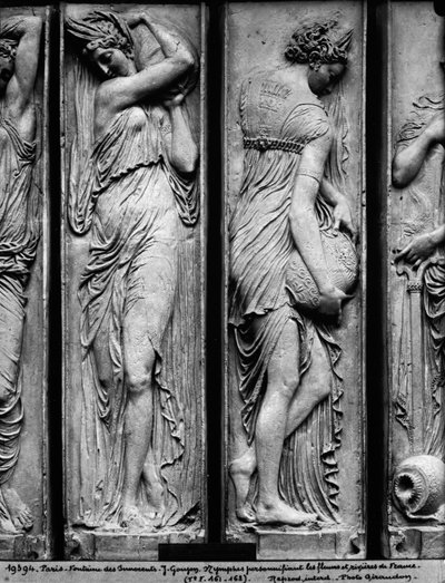 Reliefs from the Fountain of the Innocents (detail) by Jean Goujon