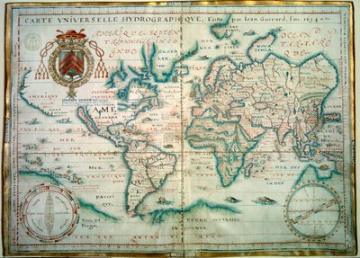Universal Hydrographic Map by Jean Guerard