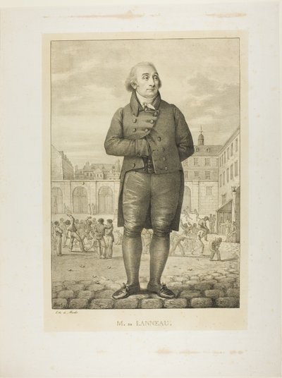 Portrait of M. de Lanneau by Jean Henri Marlet