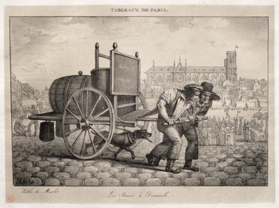 Scenes of Paris: Baths at Home by Jean Henri Marlet