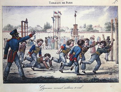 Sport and Gymnastics Training for Boys, scene from the 