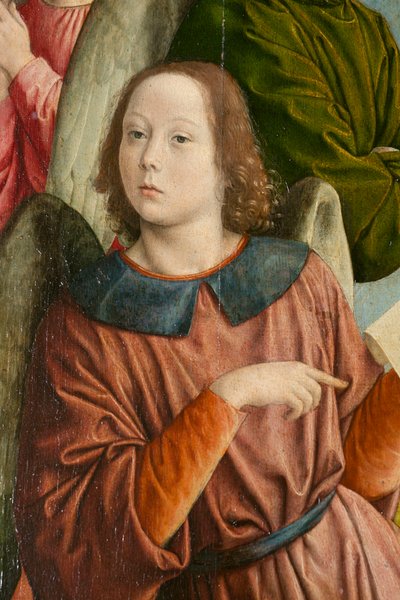 An Angel (Detail) by Jean Hey