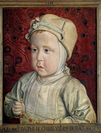 Portrait of the Dauphin Charles Orlant by Jean Hey