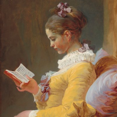 The Reader by Jean-Honore Fragonard