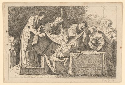 The Circumcision by Jean Honoré Fragonard after Jacopo Tintoretto