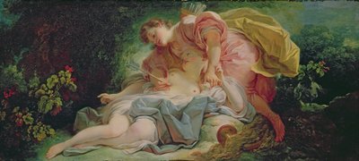 Cephalus and Procris by Jean Honore Fragonard