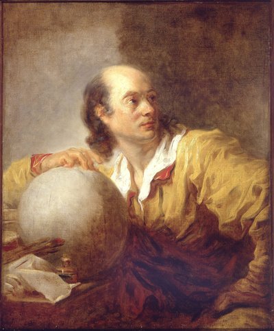 Portrait of Jerome Lalande (Joseph Jerome Lefrancois de Lalande) by Jean Honore Fragonard