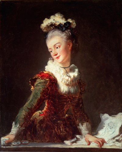 Portrait of Marie Madeleine Guimard, First Dancer of the Opera, circa 1769 by Jean Honore Fragonard
