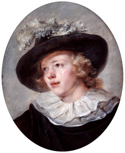 Portrait of a Young Man by Jean Honore Fragonard