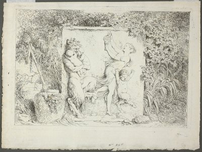 Satyrs Family, from Bacchanales, or Satyrs