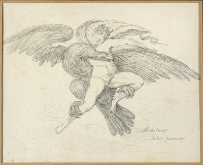 The Rape of Ganymede, after Michelangelo by Jean Honore Fragonard