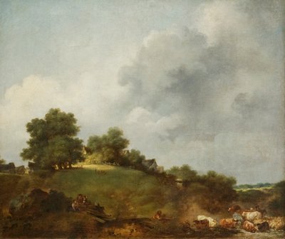 The Rivulet by Jean Honore Fragonard