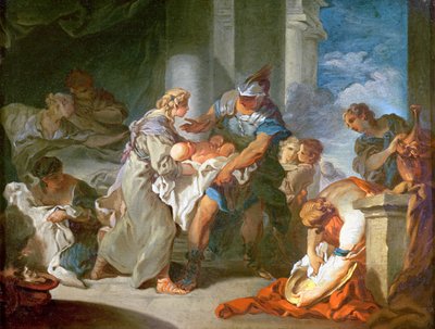 The Saving of the Infant Pyrrhus by Jean Honore Fragonard