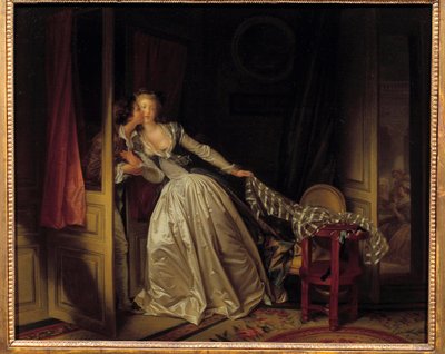 The kiss flies (1788) by Jean Honore Fragonard