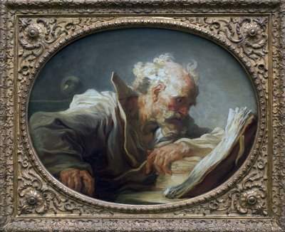 The Philosopher by Jean Honore Fragonard
