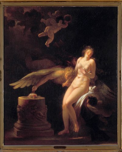 The Sacrifice of the Rose by Jean Honore Fragonard