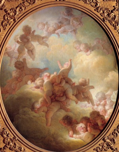 The Swarm of Love by Jean Honore Fragonard