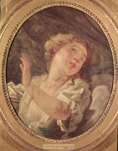 Young Woman Turning Away or, La Resistance by Jean Honore Fragonard