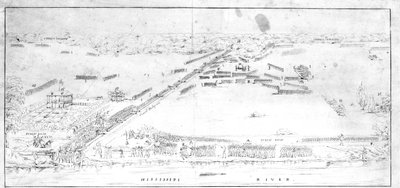 View of the Battle near Chalmette