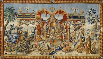 The Audience of the Chinese Emperor by Jean II Barraband