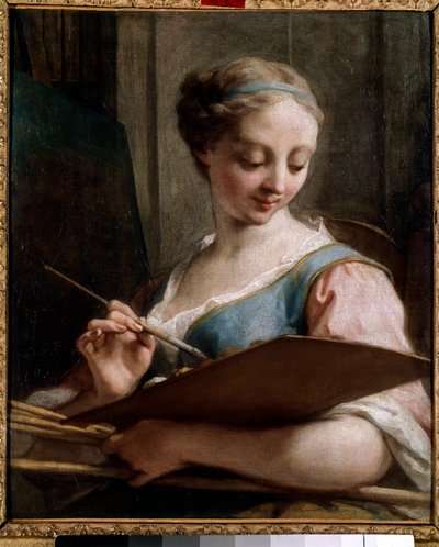 Allegory of Painting by Jean II Restout