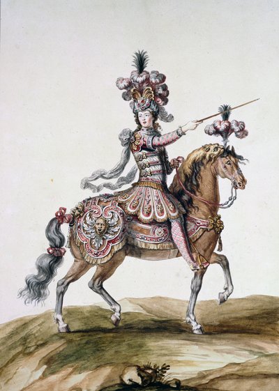 Horseman with Sword, Costume Design for 