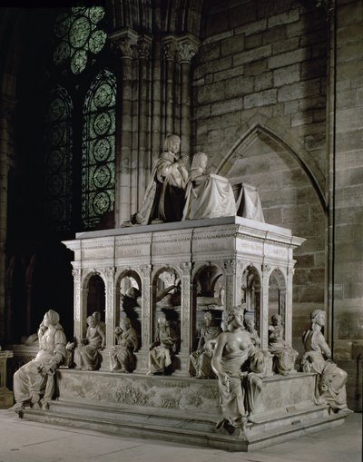 Tomb of Louis XII and Anne of Brittany by Jean I Juste