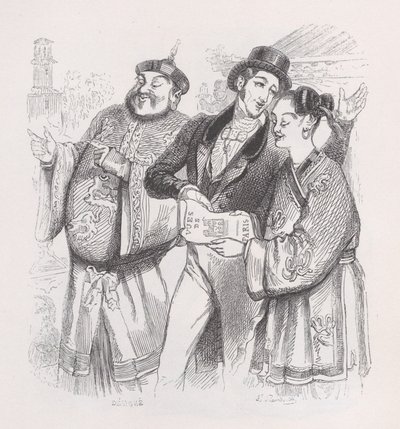 Jean of Paris from The Complete Works of Béranger by Jean Ignace Isidore Gérard
