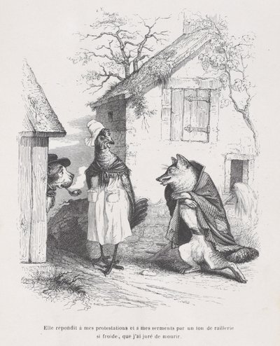 She responded to my protests and oaths with a tone of mockery so cold that I swore by Jean Ignace Isidore Gérard