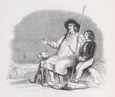 Shooting Stars from The Complete Works of Béranger by Jean Ignace Isidore Gérard