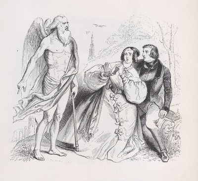 Time from The Complete Works of Béranger, 1836 by Jean Ignace Isidore Gérard