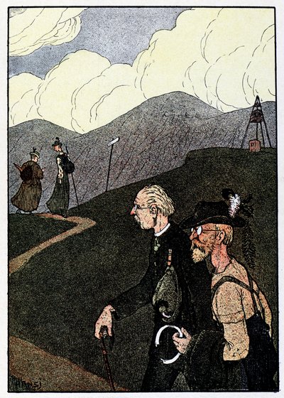 Images of the Vosges ; Promenade sur les cretes by Jean Jacques (1873 1951) Waltz