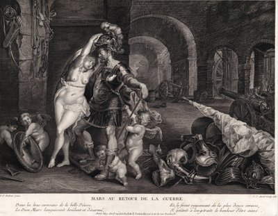 Mars Returning from War by Jean Jacques Avril