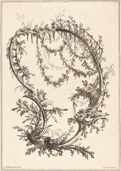 Ornament with a Strut and a Railing by Jean Jacques Avril