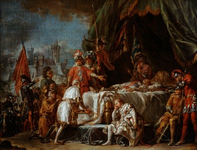 Funeral Rites for Bertrand Duguesclin, Constable of France, Late 19th-Early 20th Century by Jean Jacques Baptiste Brunet
