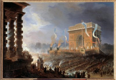 Fete de la fraternite at the Arc de Triomphe de l