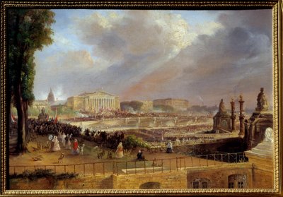 Proclamation of the Republic on the Portico of the Chamber of Deputies on May 4 by Jean Jacques Champin
