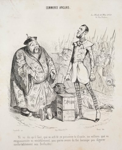 English Commerce by Jean Jacques Grandville