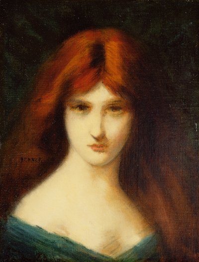 Portrait of a Lady by Jean Jacques Henner